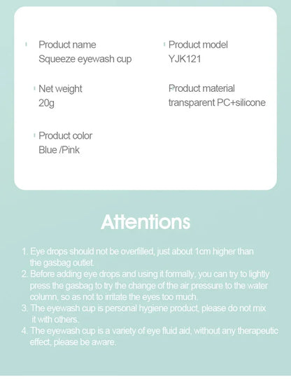 PureRinse Pro Eye Care Cup